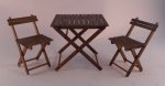 Bistro Set of 3 by Mon & Mon
