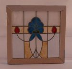 Arts & Crafts Stain Glass Window by Barbara Sabia