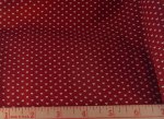 Hearts on Red Background by Frabrique