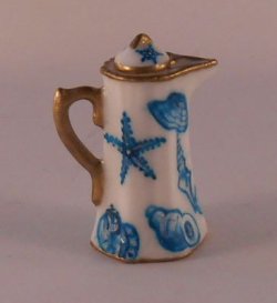 Sea Island Chocolate Pot by Christopher Whitford