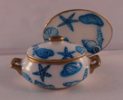 Sea Island Oval Tureen w/Tray by Christopher Whitford