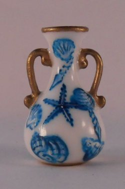 Sea Island Handled Vase by Christopher Whitford