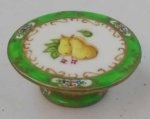 English Fruit Pear Cake Stand by Christopher Whitford