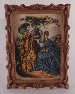 French Fashion Engraving #1 by Paola Ojeda