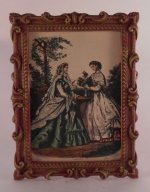 French Fashion Engraving #3 by Paola Ojeda
