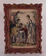 French Fashion Engraving #4 by Paola Ojeda