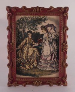 French Fashion Engraving #10 by Paola Ojeda