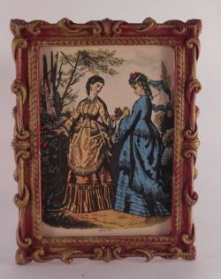 French Fashion Engraving #11 by Paola Ojeda