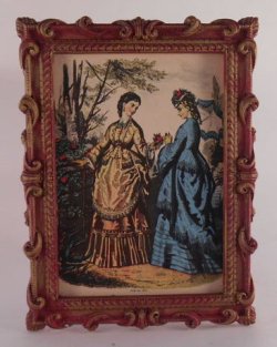 French Fashion Engraving #13 by Paola Ojeda