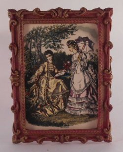 French Fashion Engraving #14 by Paola Ojeda