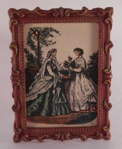 French Fashion Engraving #15 by Paola Ojeda