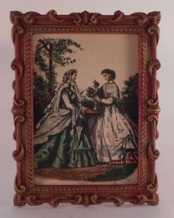 French Fashion Engraving #16 by Paola Ojeda
