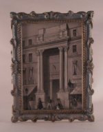 Vintage Italian Engraving Exter Hall by Paola Ojeda