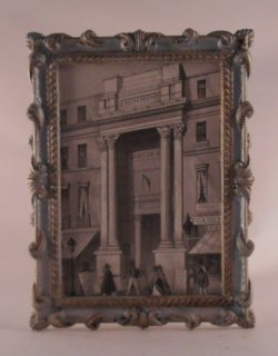 Vintage Italian Engraving Exter Hall by Paola Ojeda