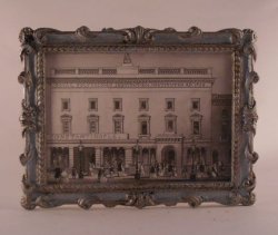 Vintage Italian Engraving Polytechnic Institution by Paola Ojeda