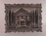 Vintage Italian Engraving Chapel City Road by Paola Ojeda