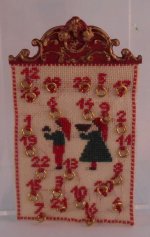 Embroidered Advent Calandar #2 by Taller Targioni