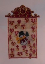 Embroidered Advent Calandar #1 by Taller Targioni