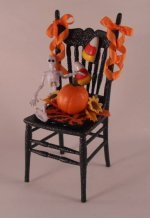 Halloween Chair #2 by Just Miniature Scale