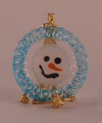 Snowman Plate by Just Miniature Scale