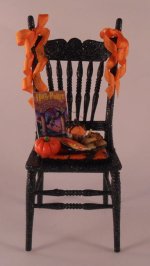 Halloween Chair #3 by Just Miniature Scale