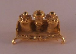 French Collection Inkstand by Eugene Kupjack