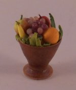 Fruit in Elizabeth Causeret Compote by Tiny Ter Miniatures