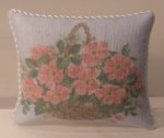 Pillow #77 Flower Basket by ItsyBitsy