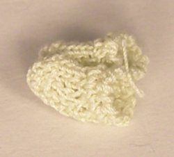 Knit Baby Booties #7 by Marijke Vuuren