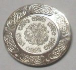 Victorian Nosegay Period Sterling Silver Plate