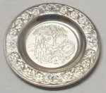 Late Gothic Period Sterling Silver Plate