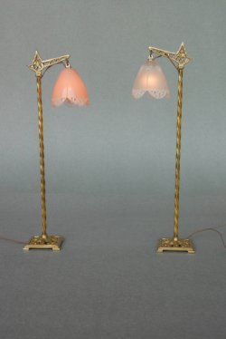 Deco Flower Floor Lamp Pink by Jim Pounder