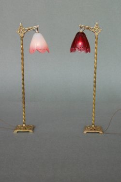 Deco Flower Floor Lamp Bu by Jim Pounder