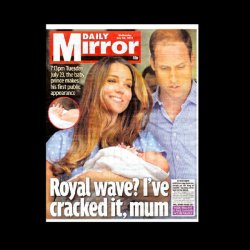 Prince George Birth Announcementt Newspaper #1 by Dateman