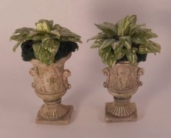 Hosta Urn Pair #1 by Cea's