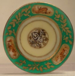 China Plate #65 French Empire Style by Christopher Whitford
