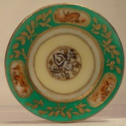 China Plate #65 French Empire Style by Christopher Whitford