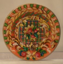 China Plate #62 Versace Christmas by Christopher Whitford