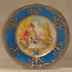 China Plate #60 Limoges Style by Christopher Whitford