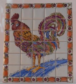 Pierre Duex Rooster by Tiny Ceramics
