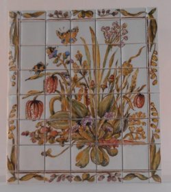 Garden w/Butterfly by Tiny Ceramics