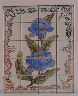 Blue Flower by Tiny Ceramics