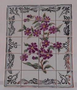 Purple Flower #2 by Tiny Ceramics
