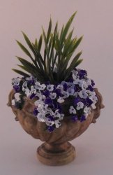 Inpatients & Ornamental Grass Urn by Cea's