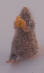 Mouse Eating Cheese by Georgia Marfels