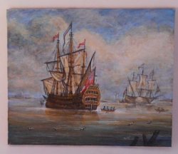 P.Monamy's Seascape by Christopher Whitford