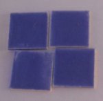 Porcelain Tiles Blue set of 100 by Tiny Ceramics