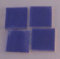 Porcelain Tiles Blue set of 100 by Tiny Ceramics