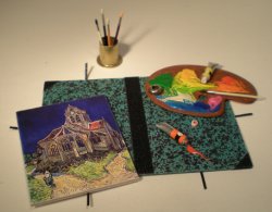 Painting in Progress by Bernard Lefebvre