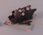 Truffles in Chocolate Sleigh by Linda Cummings
